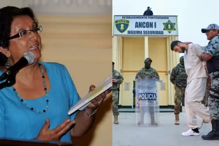 Rosa Mavila cuestiona traslados de reos al nuevo pabelln en Ancn I.