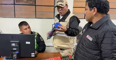 Operativo contra pirotécnicos ilegales al sur de Lima.