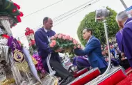 Señor de los Milagros: Presidente José Jerí recibe al Cristo Moreno en el Callao