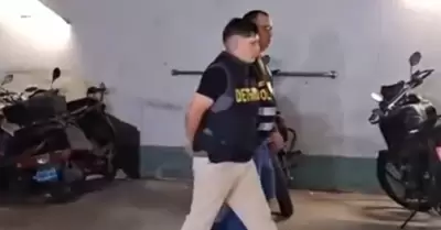 PNP detiene a peligroso delincuente con largo historial criminal en Surquillo