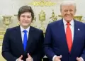 Javier Milei agradece respaldo de Donald Trump tras triunfo en las elecciones legislativas: "Nuestros pueblos quieren vivir en libertad"
