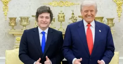 Javier Milei / Donald Trump.