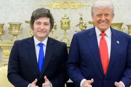 Javier Milei / Donald Trump.