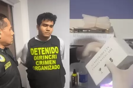 PNP captur a banda dedicada a la clonacin de IMEI de celulares