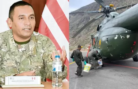 Fallece CG del Comando Unificado de Pataz, Marco Marn Saldaa