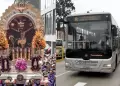 Señor de los Milagros: Conoce las rutas de transporte público en el quinto recorrido procesional según ATU