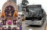 Señor de los Milagros: Conoce las rutas de transporte público en el quinto recorrido procesional según ATU