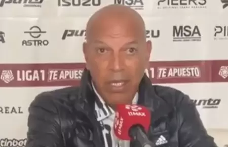 Roberto Mosquera criticó a los organizadores de la Liga1.