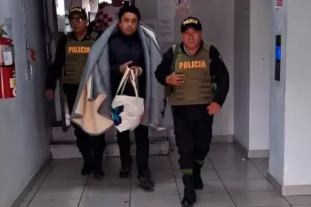 Guillermo Bermejo rumbo al penal Ancn I.