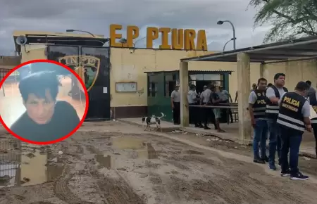 Interno que fugó del penal de Piura fue recapturado.