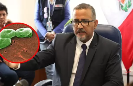 Viceministro de Salud Pública comentó sobre casos de bacteria Ralstonia.