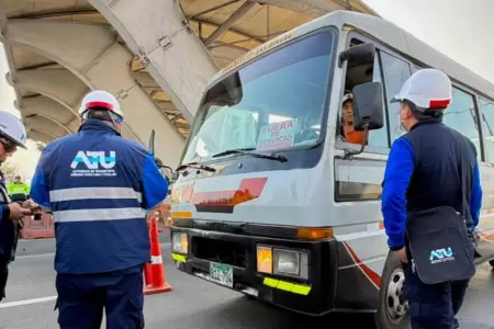 ATU enva ms de 170 vehculos informales al depsito