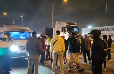 Sicarios asesinan a conductor en el Callao y desatan bloqueo de transportistas