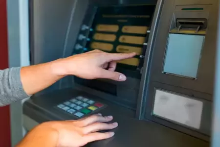 Medidas de seguridad en cajero automtico.