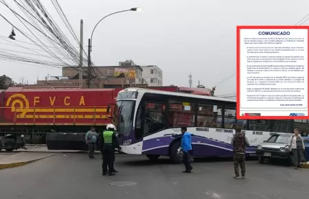 ATU sanciona a conductor de bus y empresa de transporte público