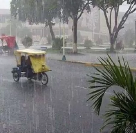 Advierten fuertes lluvias