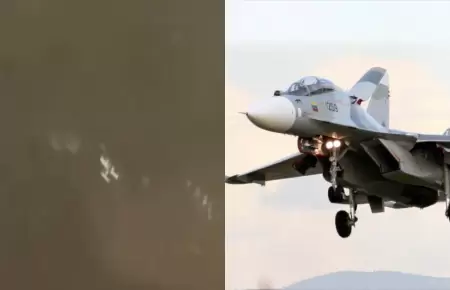 Avin derribado por Venezuela.