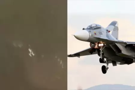 Avin derribado por Venezuela.