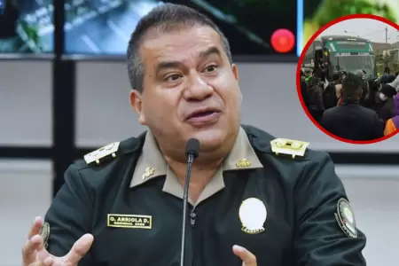 scar Arriola indic inicio de investigacin contra oficiales de PNP