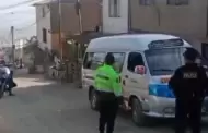 Balacera en San Juan de Miraflores: Atacan vehículo de empresa San Genaro en pleno estado de emergencia