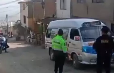 Atacan vehculo de empresa San Genaro en pleno estado de emergencia