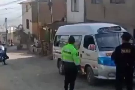 Atacan vehculo de empresa San Genaro en pleno estado de emergencia