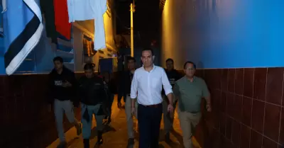 José Jerí lidera requisa en el penal Sarita Colonia