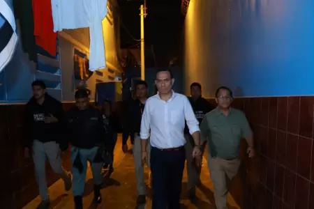 Jos Jer lidera requisa en el penal Sarita Colonia