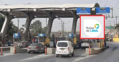 Ordenan a Rutas de Lima suspender cobro de peajes