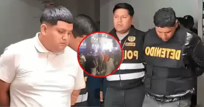 PNP interviene fiesta en SJL y captura a presuntos integrantes de banda criminal