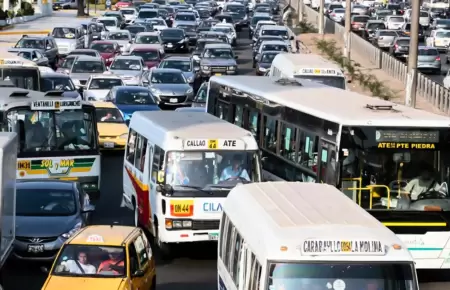 Lima registra el trfico ms lento de Latinoamrica