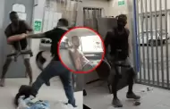 Voraz acto de violencia en Callao: Ciudadano extranjero agredi a vigilante de centro mdico