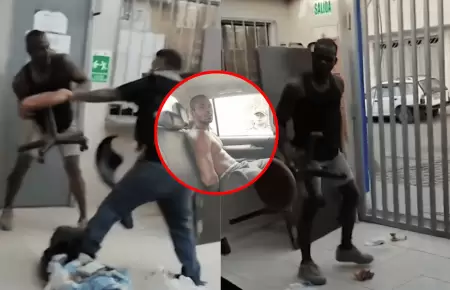 Colombiano agredió a vigilante de centro médico en Callao
