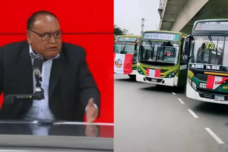 Dirigentes de CONET Per acataran paro de transportistas en su totalidad