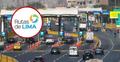 Rutas de Lima reanudará cobro de peaje.