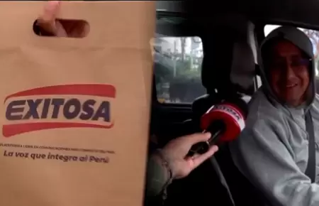 Exitosa premia a conductores con 'Desayuno al volante'.