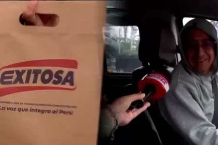 Exitosa premia a conductores con 'Desayuno al volante'.