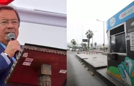 Alcalde de Santa María del Mar saluda que los peajes ya no se cobren al sur de L