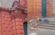 Tragedia en Ayacucho: Una persona fallecida y varios heridos deja colapso de cornisa de iglesia en Huamanga