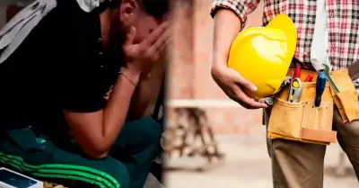 Joven construye en casa de sus suegros, pero su novia lo termina.