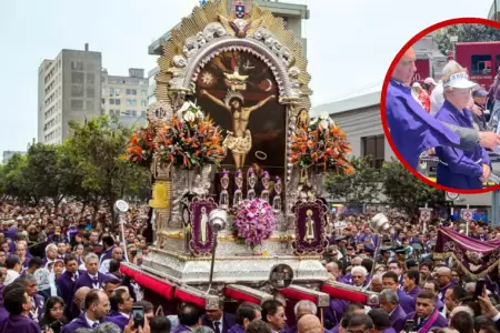 Rutas y desvos por ltima procesin del Seor de los Milagros