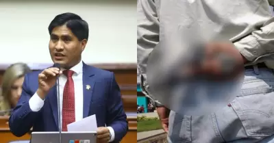 Wilson Soto present proyecto de ley contra la criminalidad.