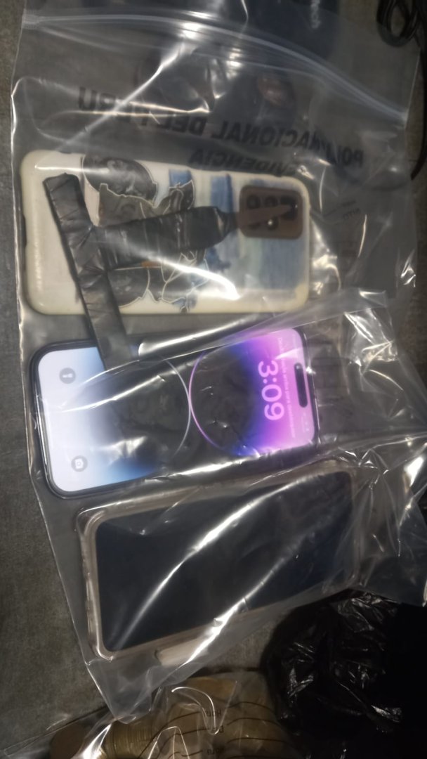 Dispositivos incautados