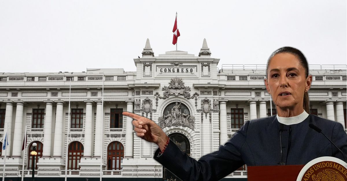 Congreso: Pleno aprobó declarar persona non grata a presidenta de México, Claudia Sheinbaum