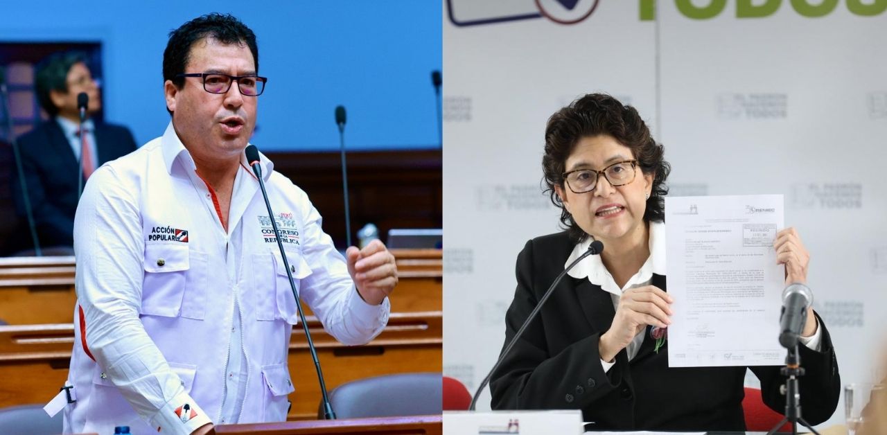 Edwin Martínez solicita destitución de jefa del Reniec: "Ha expuesto a todos los peruanos en una época peligrosa"