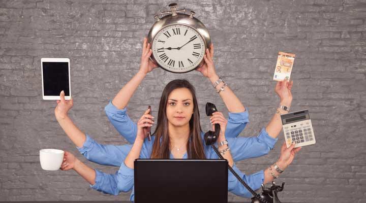 Ser 'multitasking' se ha asociado a la idea de ser eficiente