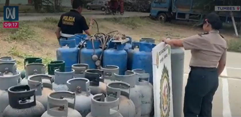 Implicados lograron huir antes de la llegada de la Policía.