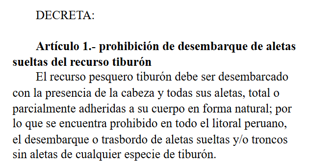 Artculo 1 del Decreto Supremo N 021-2016-PRODUCE