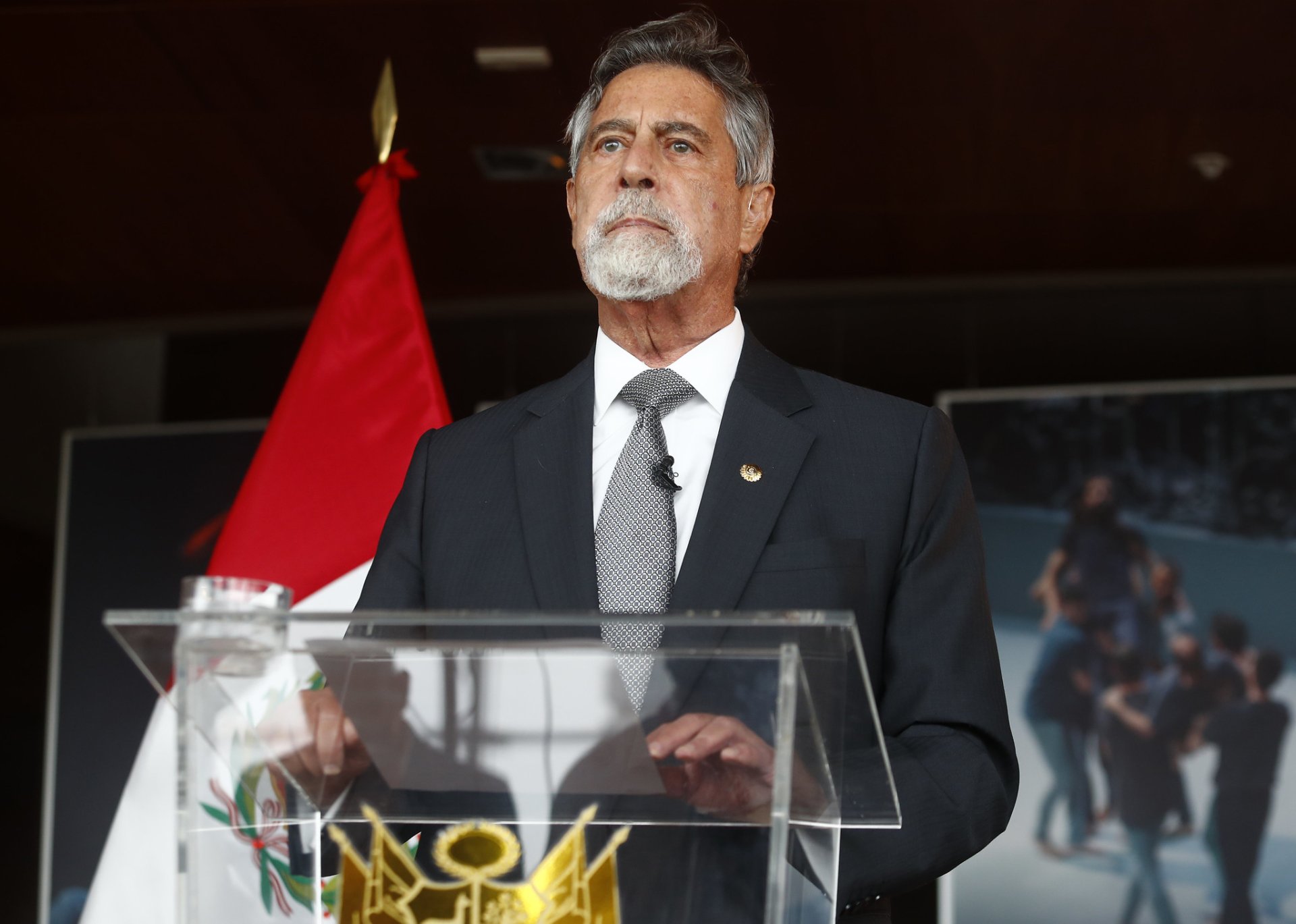 Expresidente interno Francisco Sagasti deber responder ante caso retiros de generales PNP.