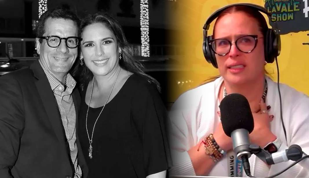 Anglica Vale llora al anunciar su divorcio.